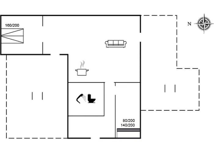 Casa vacanze - 1-2km From The Sea By Interhome Græsted
